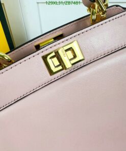 Replica FENDI Peekaboo ISeeU Small AAAA rose