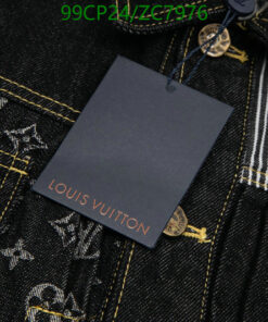 Louis Vuitton MONOGRAM Crzy Denim Workwear Replica JACKET (9)