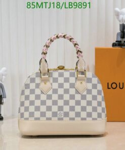 Louis Vuitton Replica ALMA Handbag BB Damier Azur coated canvas