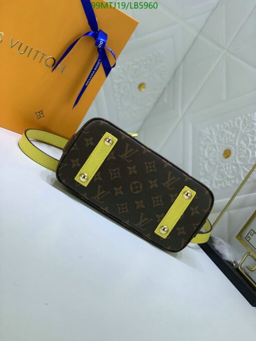 Louis Vuitton Replica Metallic Alma BB Monogram Vernis Empreinte Leather