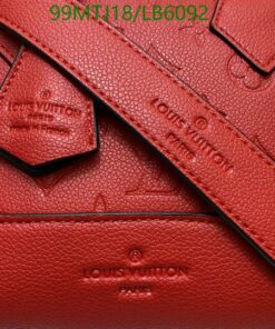 Louis Vuitton Replica Neo Alma BB Bag Monogram Empreinte Leather red