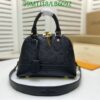 Louis Vuitton Replica Neo Alma BB Bag Monogram Empreinte Leather black