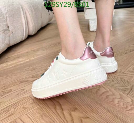 Replica Casual Shoes Unisex Street Style Plain