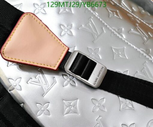 Replica Christopher PM Louis Vuitton SILVER MONOGRAM BACHPACK