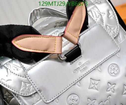 Replica Christopher PM Louis Vuitton SILVER MONOGRAM BACHPACK