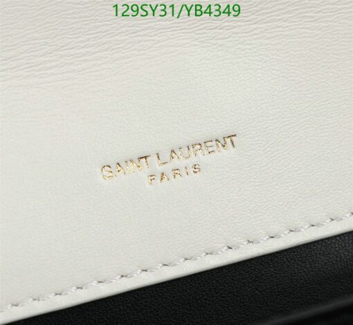 SAINT LAURENT Replica YSL Gaby Small Shoulder Leather Bag AAA+ White