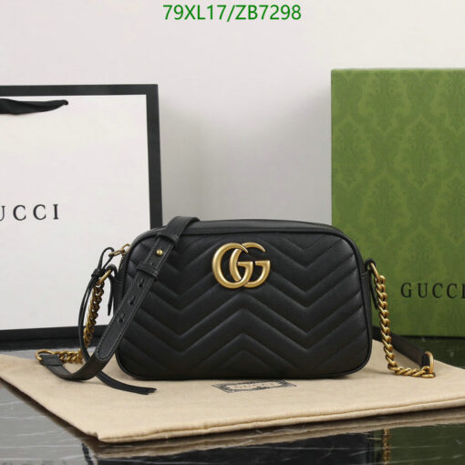 Replica GG Marmont small shoulder Gucci bag AAAA