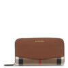 Replica Burberry Elmore wallet Zipped Around Brown