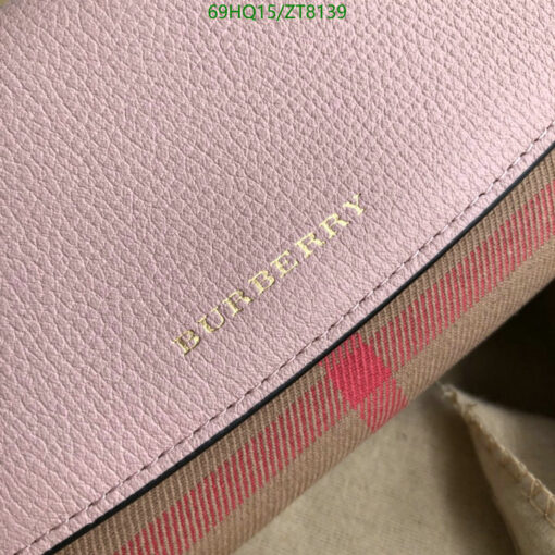 Replica Burberry Wallet House Check Canvas Leather Flap Continental