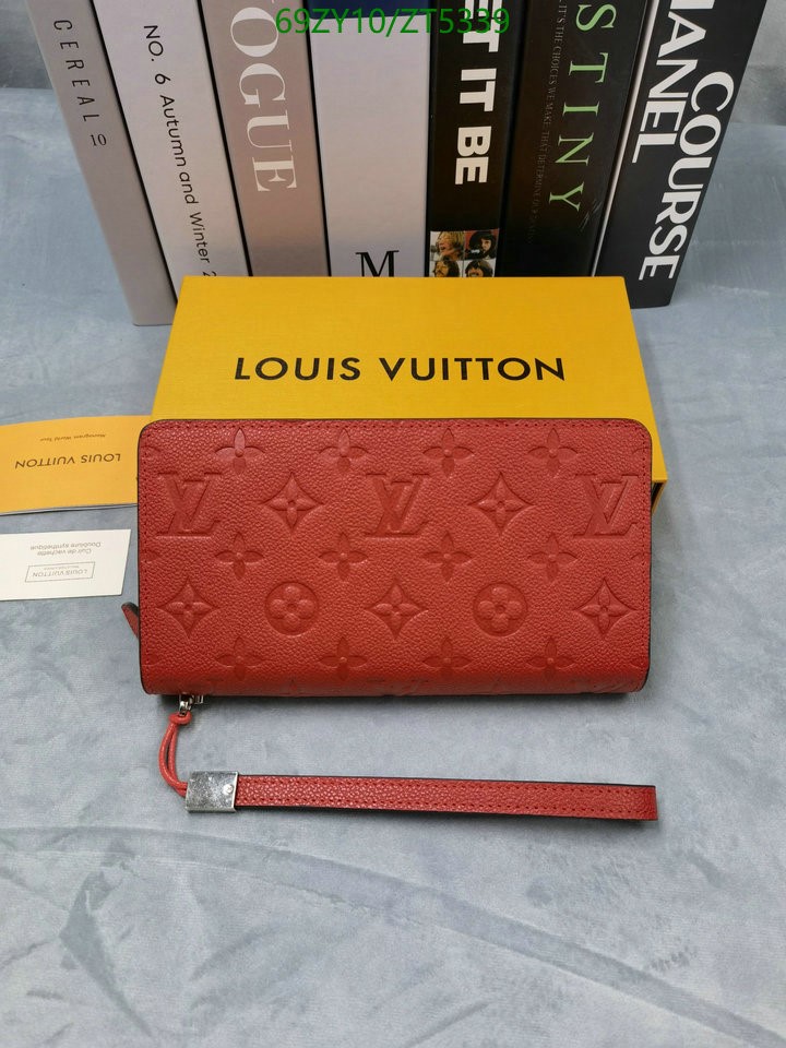 Replica Louis Vuitton Monogram Clemence Wallet Chili Red