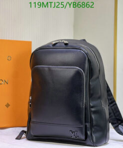 Louis Vuitton Replica AAA+ Alex Slim Backpack Taiga Leather