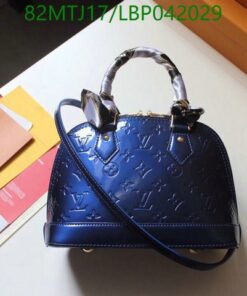 Louis Vuitton Alma BB in Epi Leather include twilly scarf