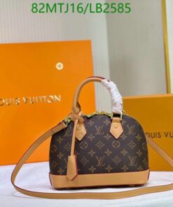 Louis Vuitton Replica Alma BB Brown Handbag AAAA