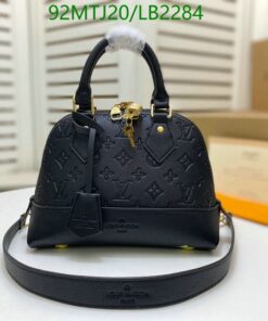 Louis Vuitton Replica Empreinte Neo Alma BB Black AAAA