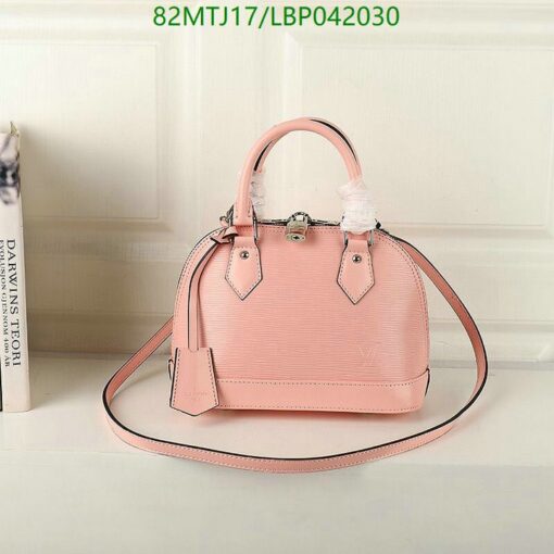 Lv Replica Alma BB Handbag traces AAAA pink