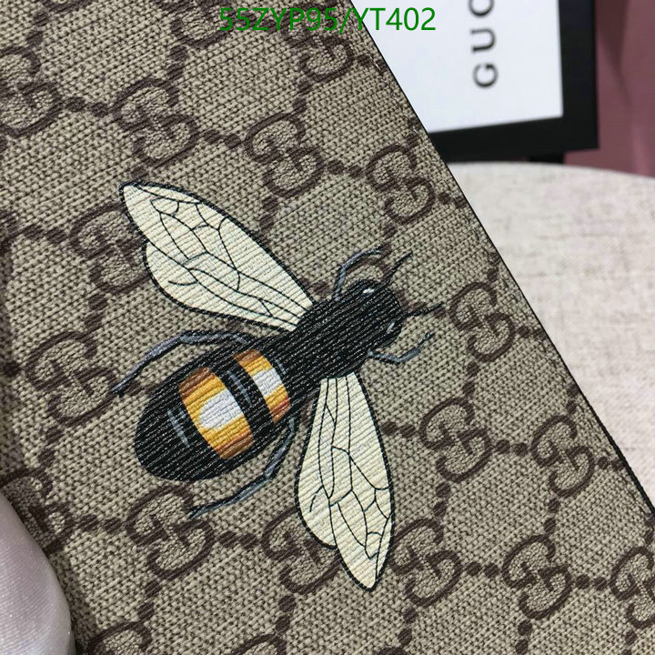Bee print GG Supreme wallet