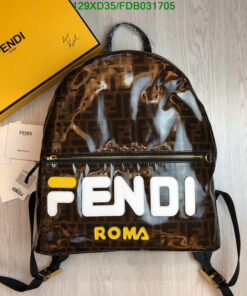 Designer Fendi Mania Backpack bag AAAA+