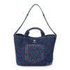 CHANEL Denim Stitched Coco Beach Shopping Tote Blue Bag AAAA+