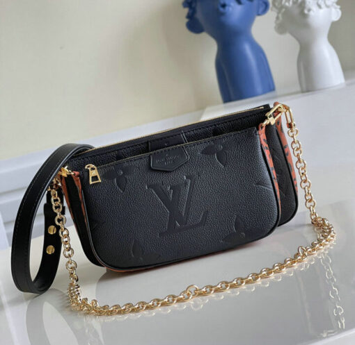 Louis Vuitton Multi Pouch Accessories in Monogram Empreinte leather L*V Mirror 1:1